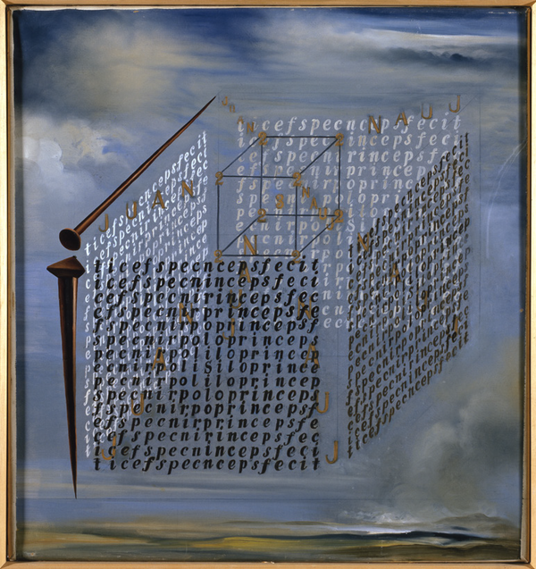 후안 데 에레라의 '입방체 연구'에 대하여About the "Speech on the Cubic Form" of Juan de Herrera, c. 1960ⓒ Salvador Dalí, Fundació Gala-Salvador Dalí, SACK, 2021