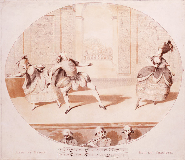 Jason performing at Randolphe King_s Theatre( late 18th century)