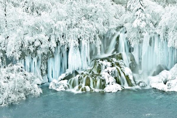 Plitvice winter