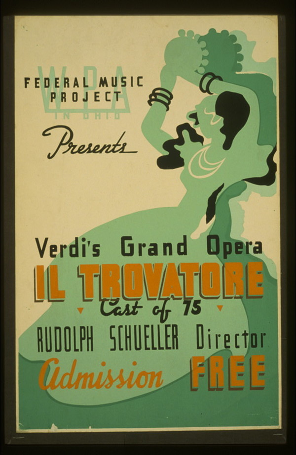 Verdi's grand opera "Il trovatore"