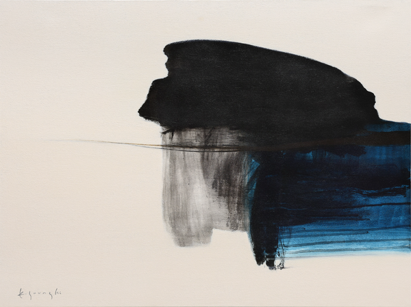 Landscape in my mind 116x91cm mixed media on canvas 2018