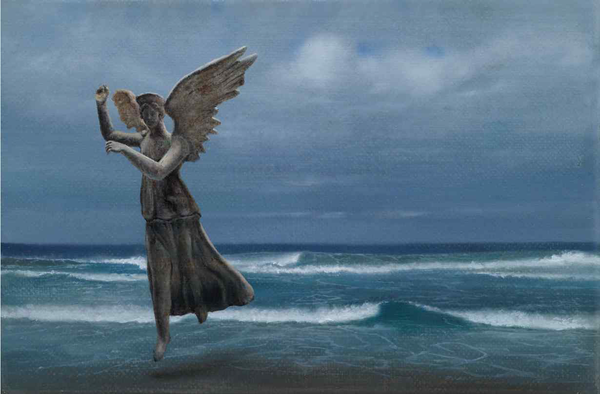 Between eternity and moment(영원과 순간 사이) 10.3×15.2㎝ oil on canvas 2020