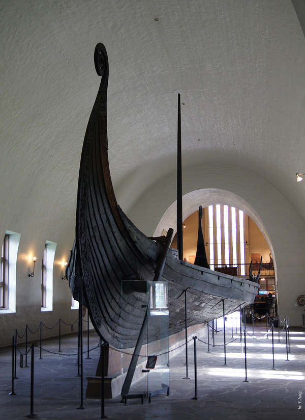 1904년에 발굴된 바이킹의 배