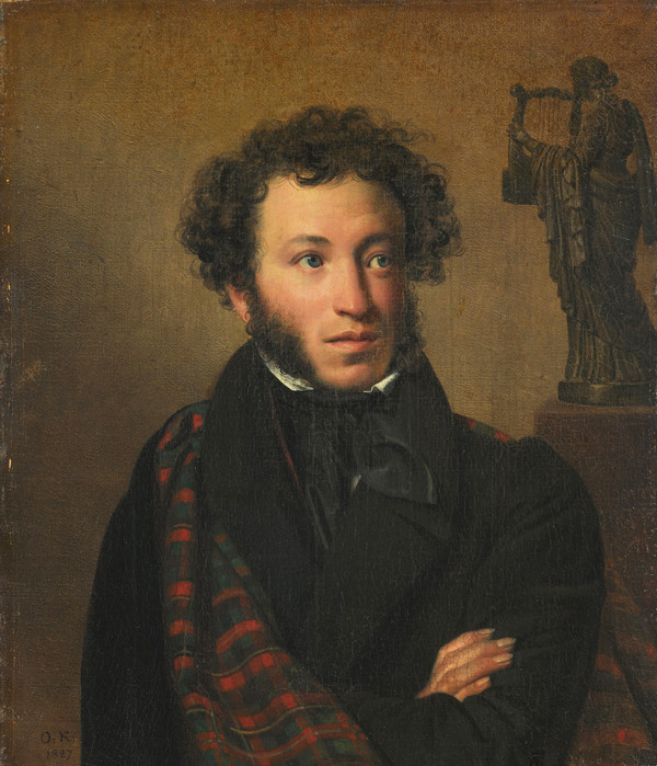 Alexander Sergeyevich Pushkin Portrait_Orest Kiprensky(1827)