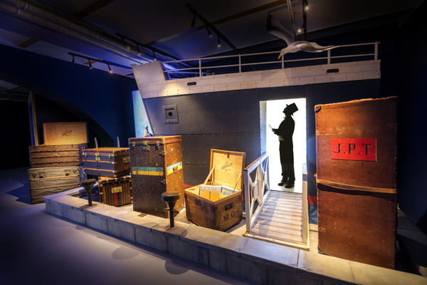 [레전더리 루이비통 트렁크전] 전시장 전경사진_바다_제공 LMPE컴퍼니