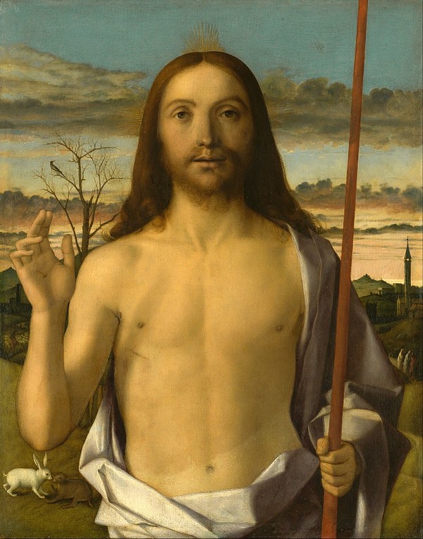  Giovanni Bellini, Christ Blessing, 1500