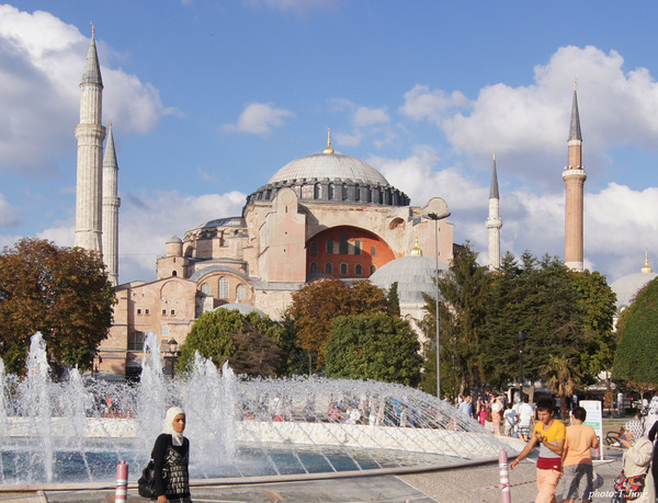 이스탄불의 하기아 소피아 대성당