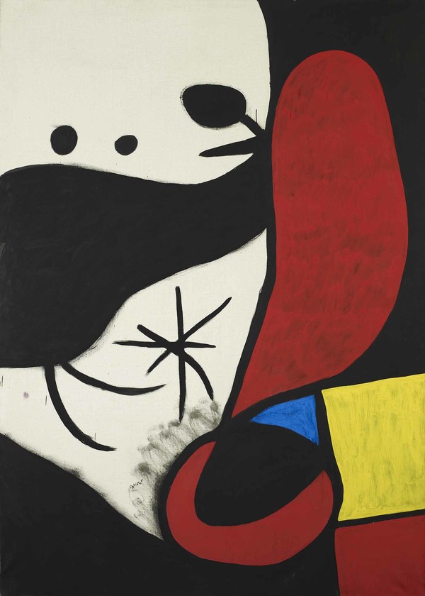 풍경 속의 여인과 새들