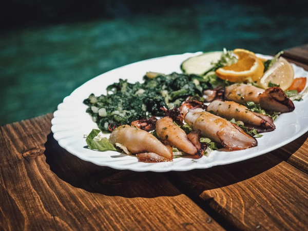 grilled adriatic squid