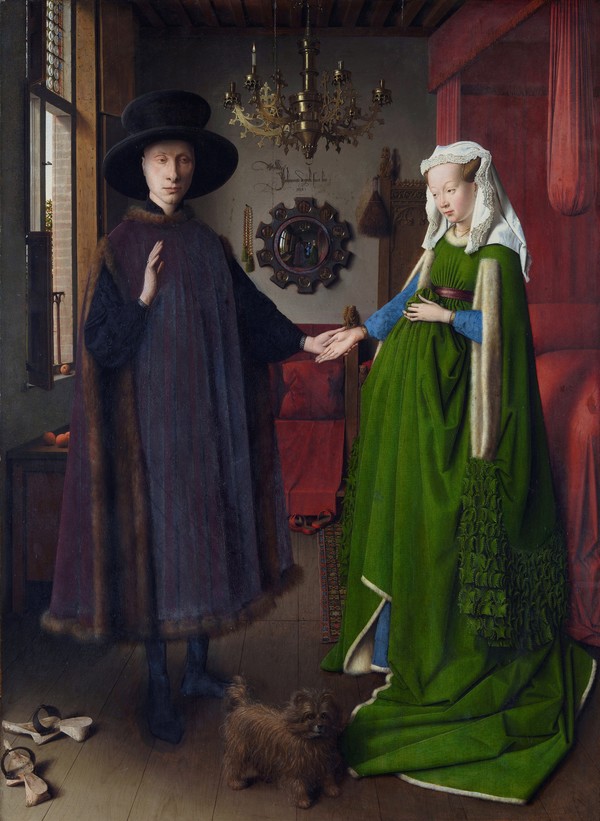 The Arnolfini Portrait_Jan van Eyck(1434)
