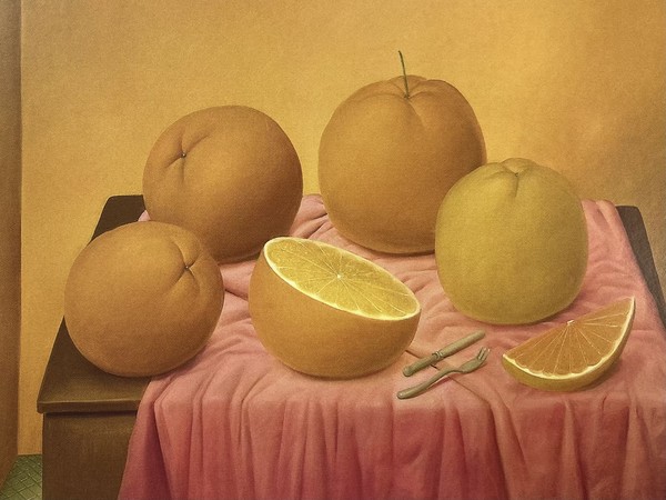 Oranges 161×200.캔버스에 유화. 1997