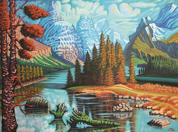 안승완_록키마운틴, Oil on canvas