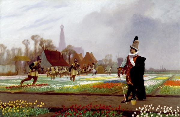 The Tulip Folly_Jean Léon Gérôme(1882)