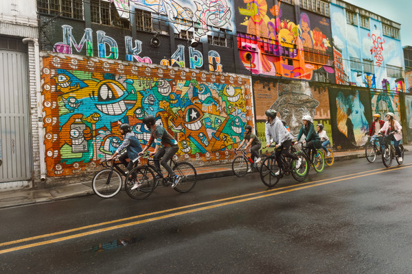 Bogota, Tour de graffiti 2 Foto Mateo Medina