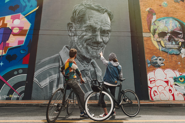 Bogota, Tour de graffiti 1 Foto Mateo Medina