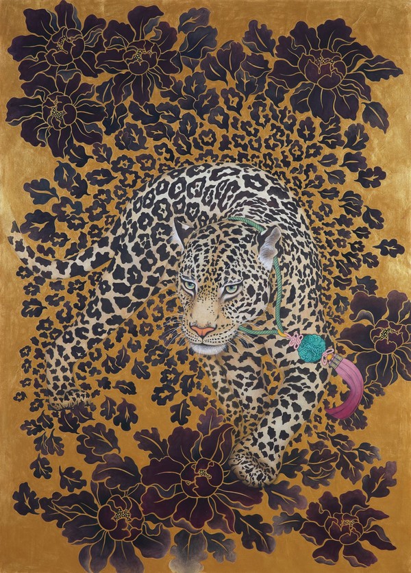 이라금, Origin I, 2021, 순지에 혼합재료, 133x95cm