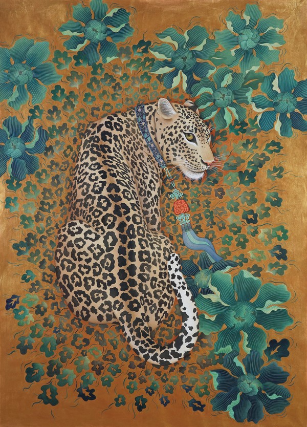 이라금, Origin II, 순지에 혼합재료, 133x95cm