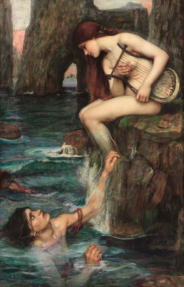 John_William_Waterhouse-The_Siren-1900