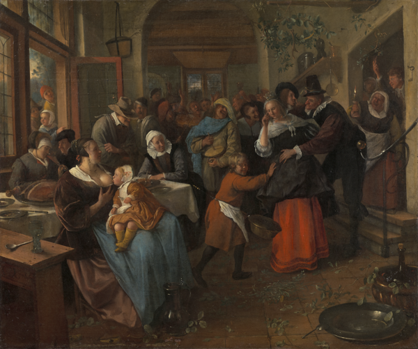 얀 스테인, 바람 난 신부를 둔 신랑