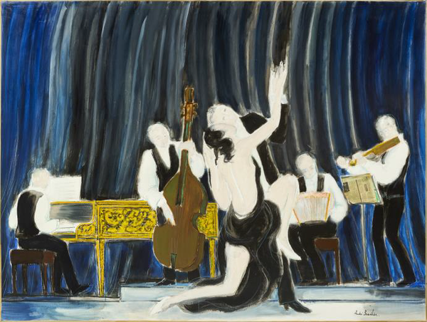 브에노스 아이레스의 탱고,2008, 210x280, Oil on canvas ⓒ  앙드리 브라질리에