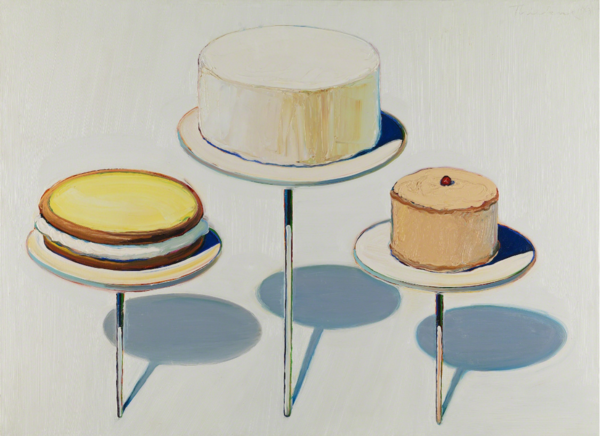 Display Cakes_Wayne Thiebaud(1963)