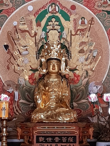 금동관음보살좌상