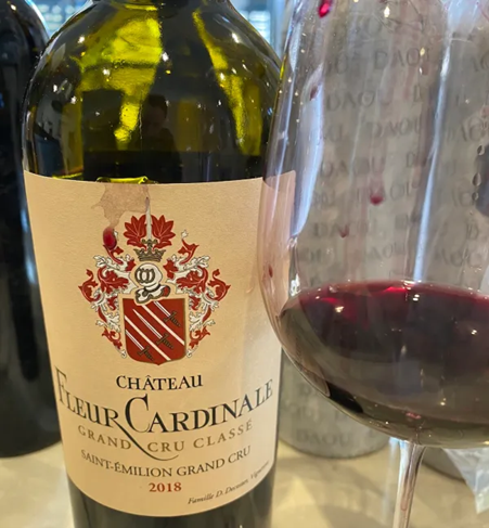 Bordeaux Saint-Émilion Grand Cru Classé from Chateau Fleur Cardinale winery. Photo Credits: www.wine-chronicles.com