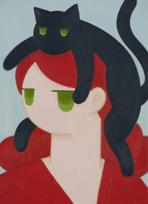 임희조, 너와 나(You and me)_2022_Oil on canvas_73x53cm