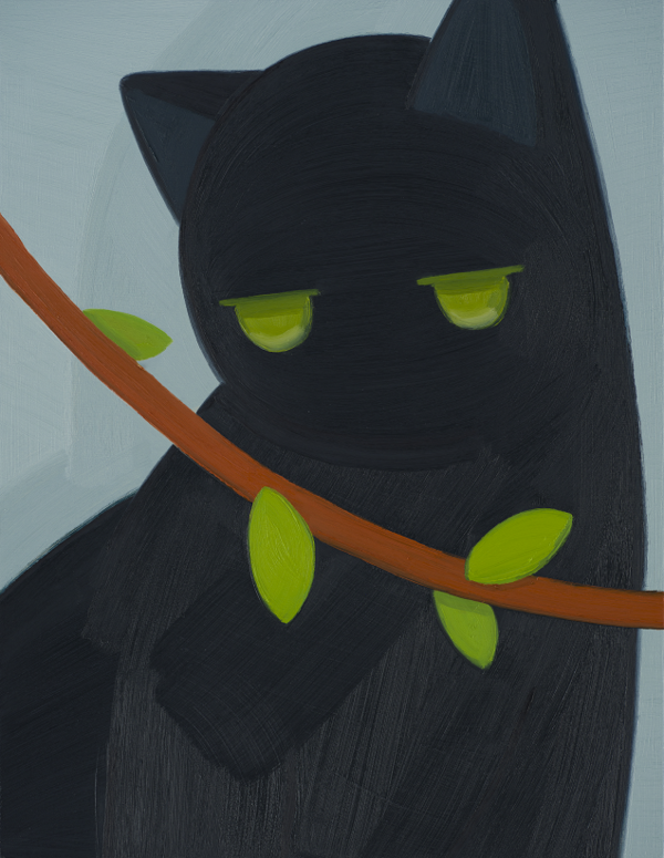 임희조, 연두(Yeon-du)_2022_Oil on canvas_53x41cm