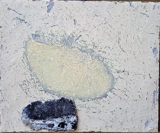 보물,지금_천위에혼합재료_45.5X37.6cm_2018-2022