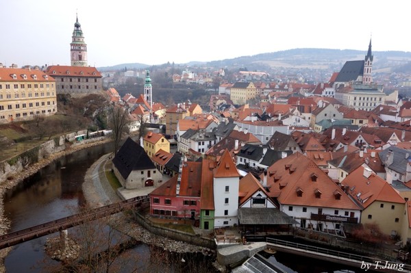 체스키 크룸로프 전경