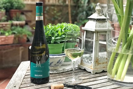 Verdicchio Castelli di Iesi “Utopia” from Montecappone winery. Iesi, Marche region, Italy. Photo Credits www.giulianekorkina.com – www.montecapponevini.it