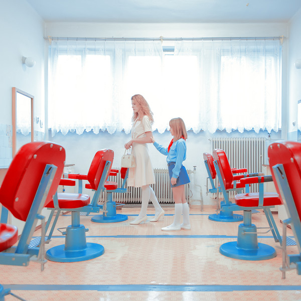 c. Maria Svarbova, Mother and Daughter_2018_60x60