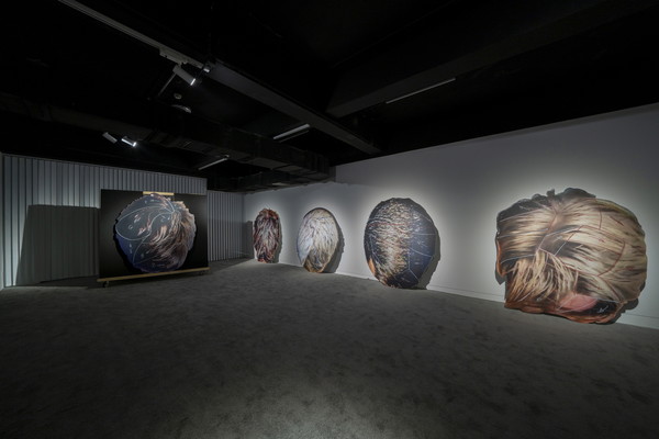 Cartography, 2019, Print on Forex, wood, and polyurethane foam, 210 x 200 x 90 cm, Courtesy the artist and Zeno X Gallery, Antwerp"Martin Margiela at M WOODS", Installation View, 2022, M WOODS Hutong, Beijing. Photo by Zhao Yihan, Tian Yu. © MWOODS