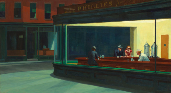 Nighthawks_Edward Hopper(1942)