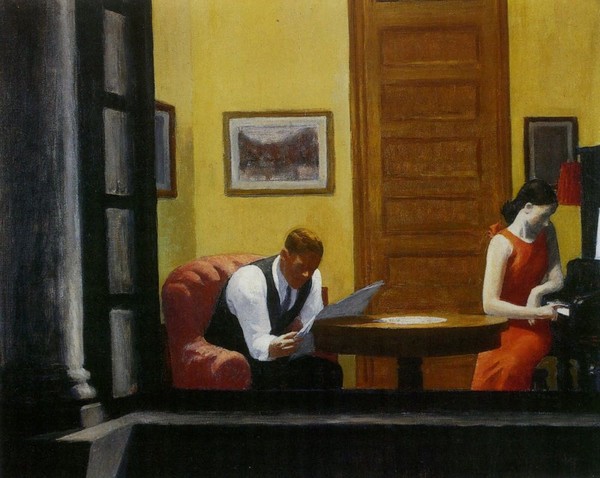 Room in new york_Edward Hopper(1932)