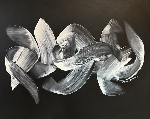 이안 리 Ian Lee ,'Untitled', 2023 Acrylic on canvas 72.7cm x 90.9cm