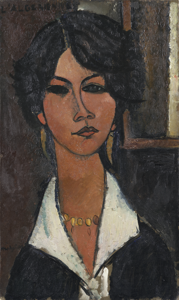 아메데오 모딜리아니Amedeo Modigliani-The Algerian Womam ⓒ루드비히미술관