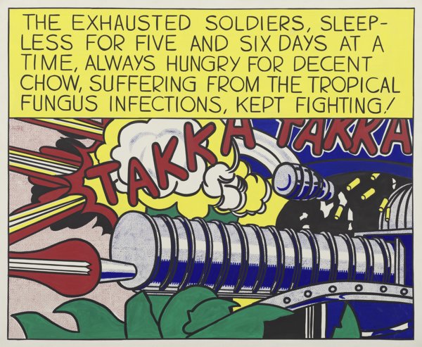 로이 리히텐슈타인 Roy Lichtenstein-Takka Takka ⓒ Estate of Roy Lichtenstein / SACK Korea 2023