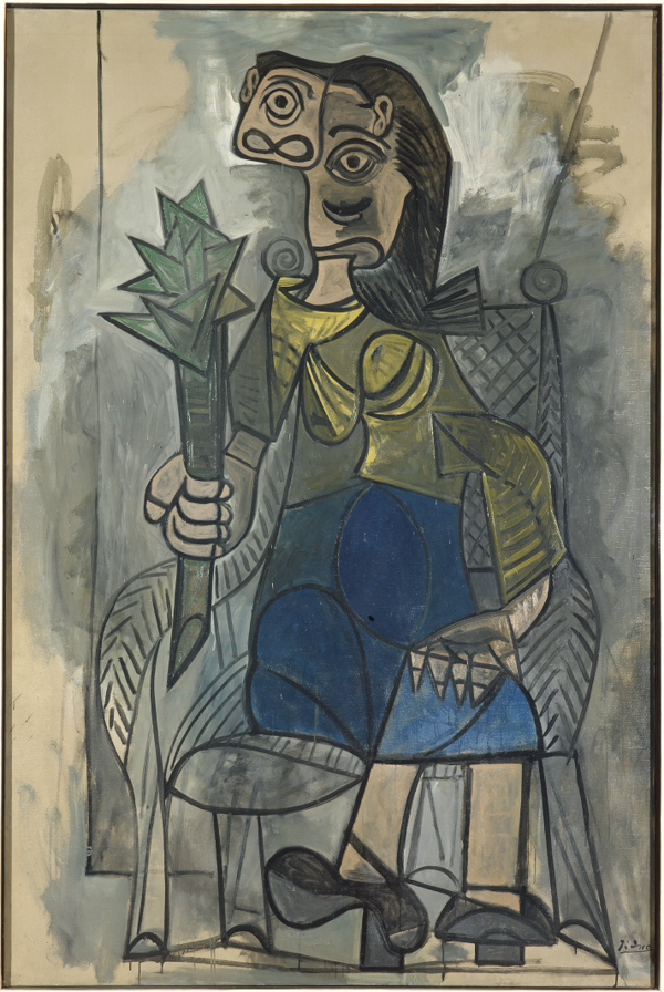 Pablo Picasso-Woman with an Artichoke, ⓒ 2023 - Succession Pablo Picasso - SACK (Korea