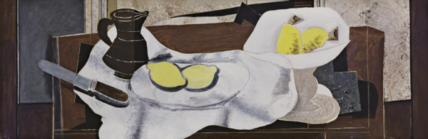 Georges Braque-Carafe, Lemons, Fruit Bowl ⓒ Georges Braque /ADAGP, Paris - SACK,Seoul, 2023