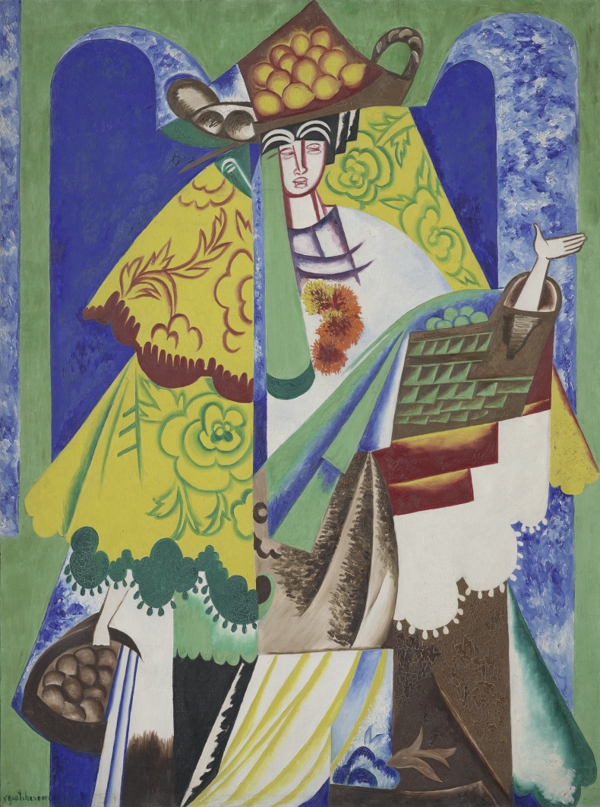 Natalia Goncharova-The Orange Vendor ⓒ 2023 Ludwig Museum SACK (Korea