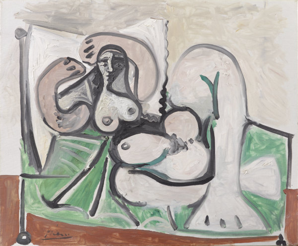 Pablo Picasso-Woman Sleeping ⓒ 2023 - Succession Pablo Picasso - SACK Korea