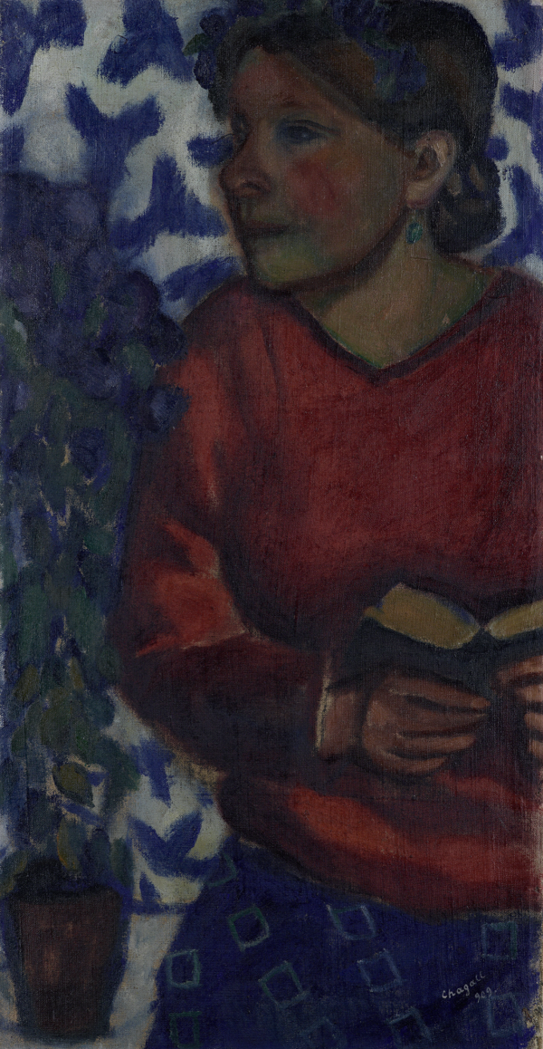 Marc Chagall-Portrait of My Sister ⓒ Marc Chagall / ADAGP, Paris - SACK, Seoul, 2023