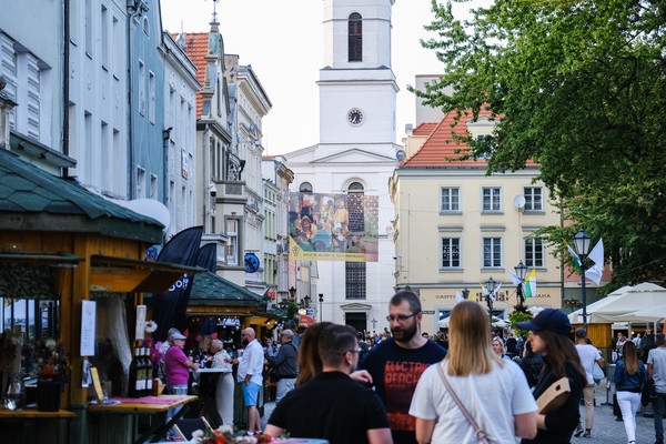 Wine Town near the town hall