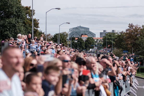 Winobranie Wine Festival colourful parade