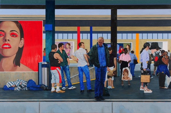 High and Dry, oil on canvas, 130.3x193.9cm, 2023