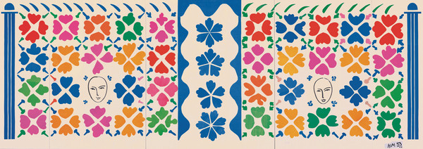Poster_Decoration with Masks 1953, ⓒ Succession H. Matisse / CCOC2023