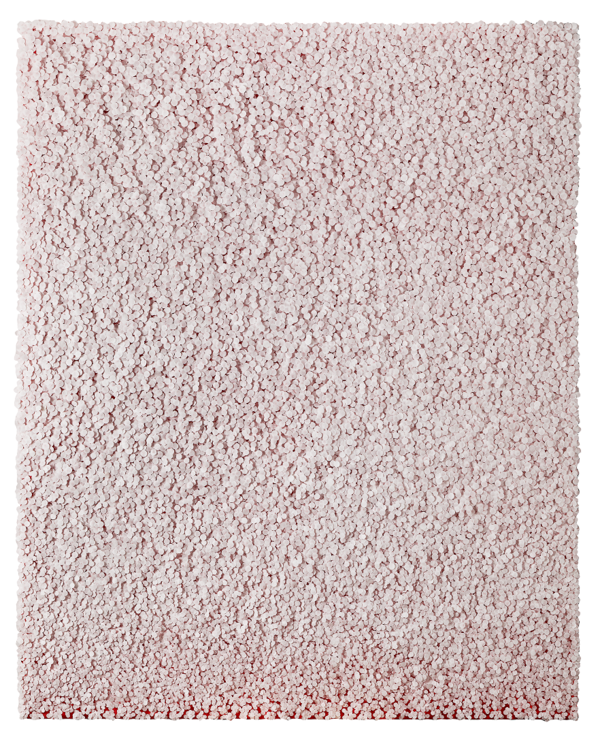 조성희, Pure Blossom, 2023, 캔버스에 유채 및 한지, 162.2x130.3cm