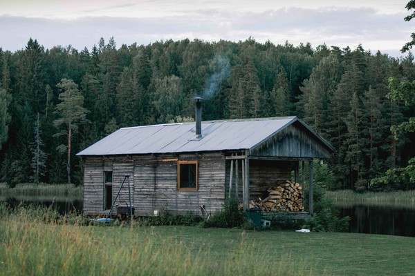 A typical latvian bathouse